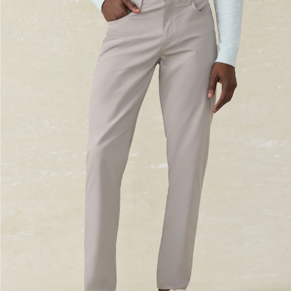NWOT Faherty Movement 5-Pocket Pant
